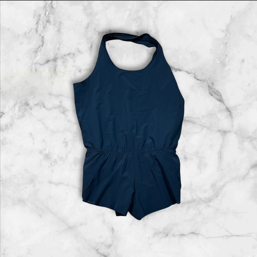 Lululemon Relaxed Fit Jadd Size 4 Romper Jumpsuit‎ Chase Me Onesie Women